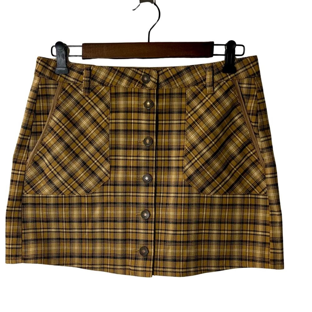 Sky & Sparrow Juniors Plaid Skirt Size 11